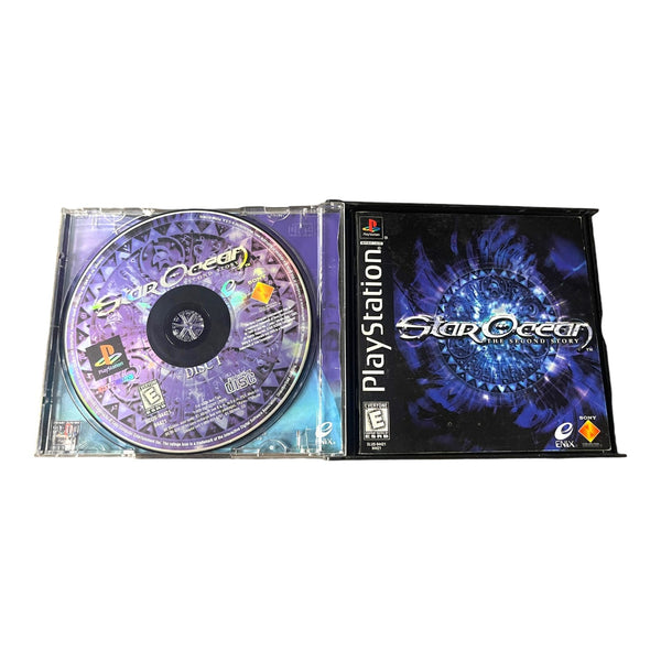 Star Ocean The Second Story Sur PS1 - Complet, Bon état, Compatible PS2/PS3