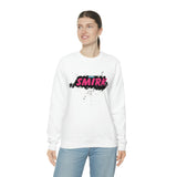 MEDIA SMIRK Crewneck Sweatshirt
