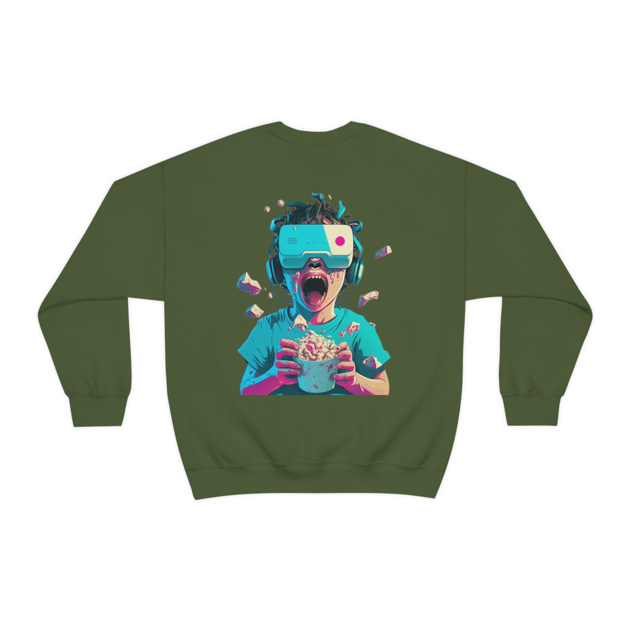 MEDIA SMIRK Crewneck Sweatshirt