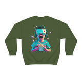 MEDIA SMIRK Crewneck Sweatshirt