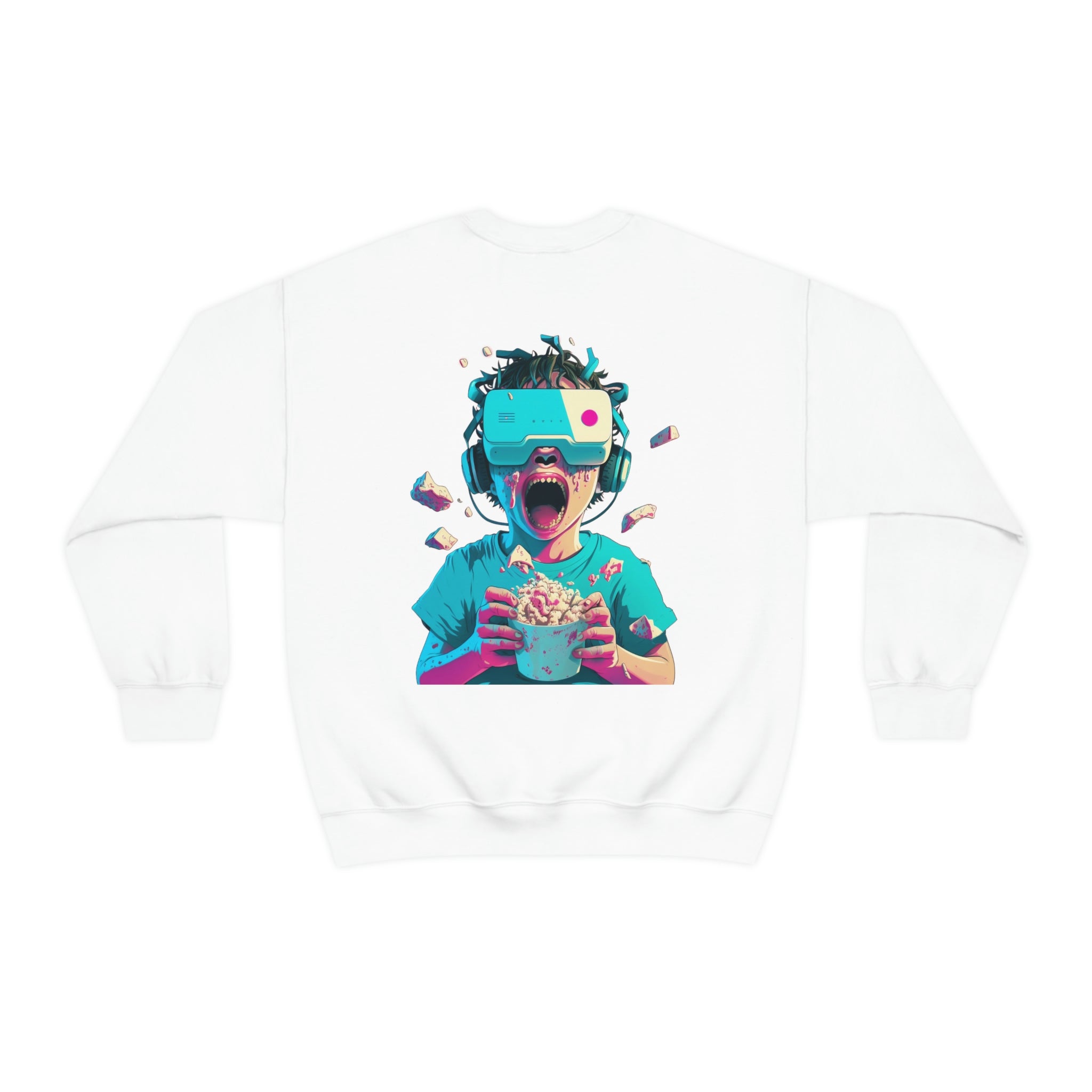 MEDIA SMIRK Crewneck Sweatshirt