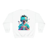 MEDIA SMIRK Crewneck Sweatshirt