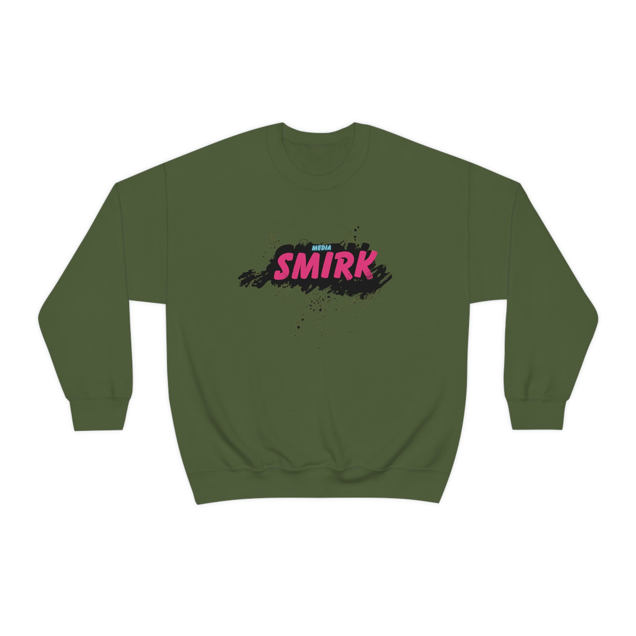 MEDIA SMIRK Crewneck Sweatshirt