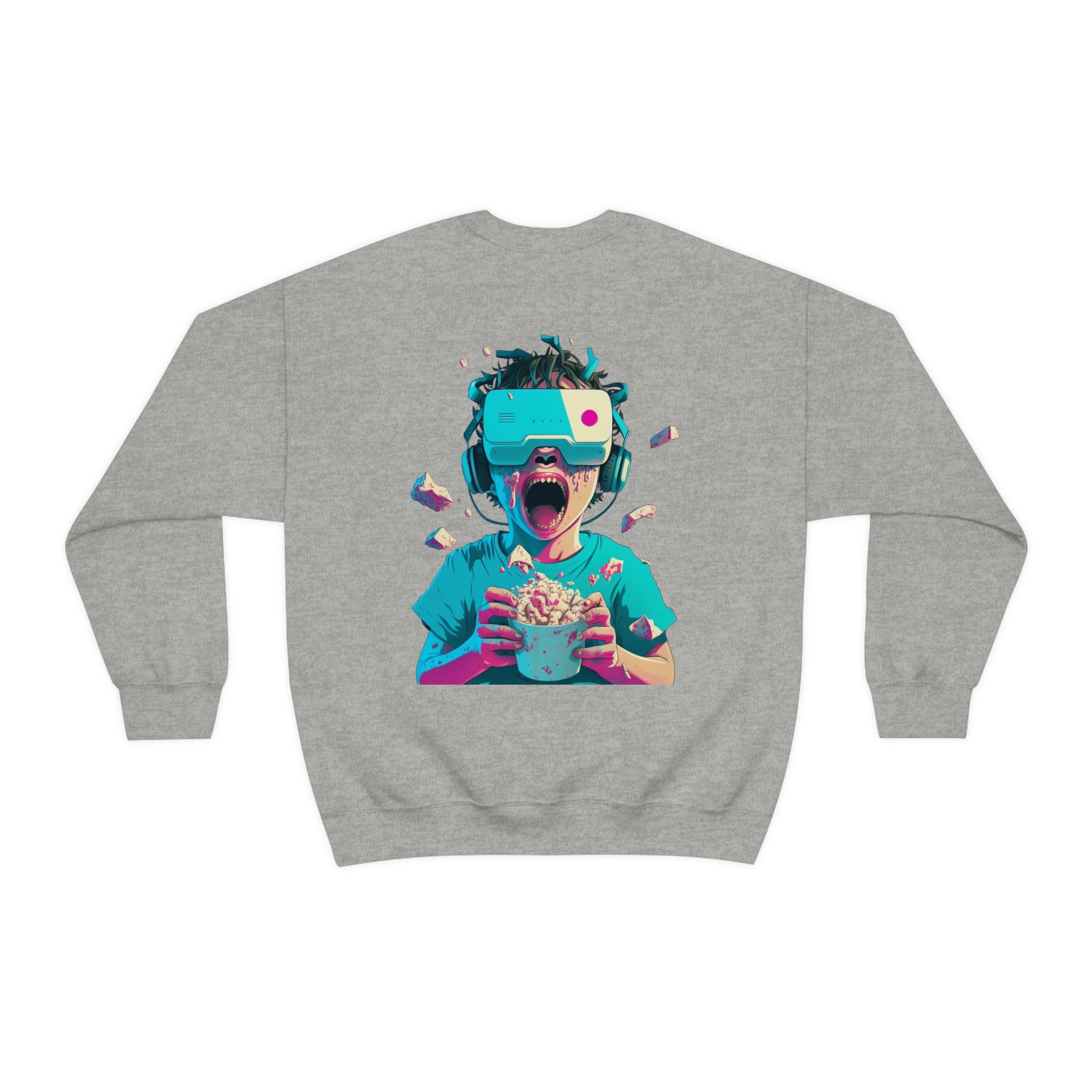 MEDIA SMIRK Crewneck Sweatshirt