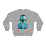 MEDIA SMIRK Crewneck Sweatshirt