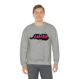 MEDIA SMIRK Crewneck Sweatshirt