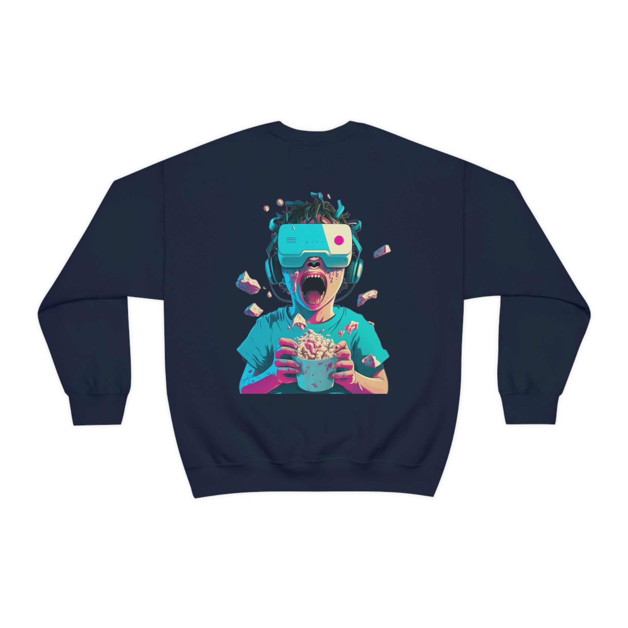 MEDIA SMIRK Crewneck Sweatshirt
