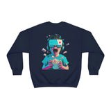 MEDIA SMIRK Crewneck Sweatshirt