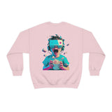 MEDIA SMIRK Crewneck Sweatshirt
