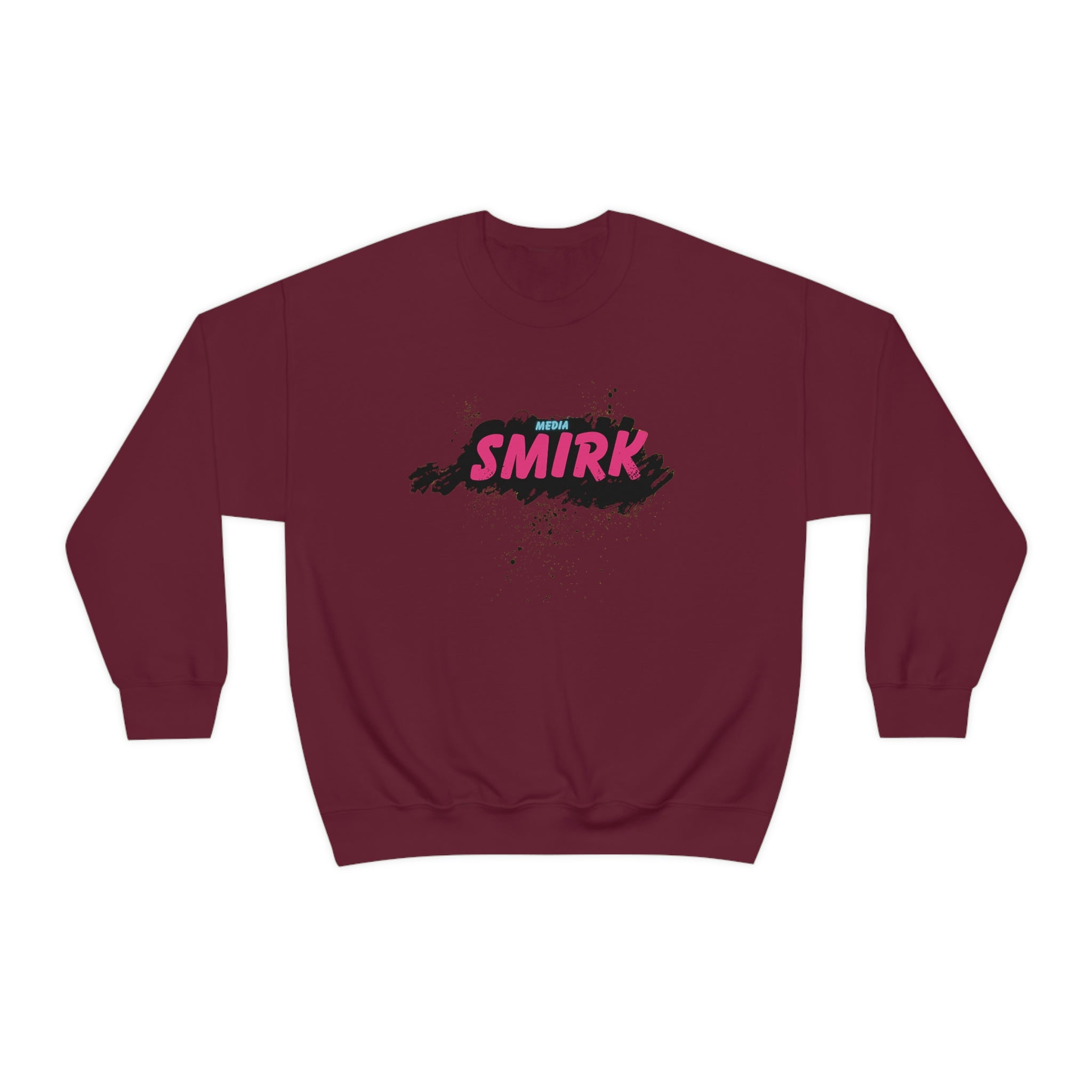 MEDIA SMIRK Crewneck Sweatshirt