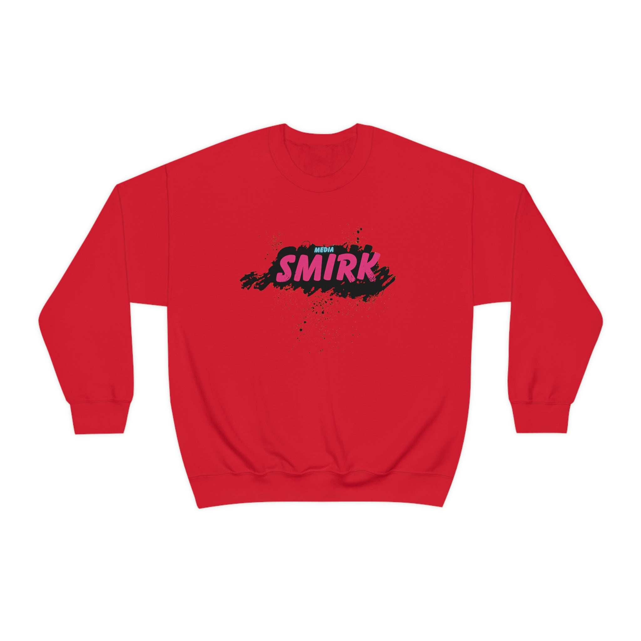 MEDIA SMIRK Crewneck Sweatshirt