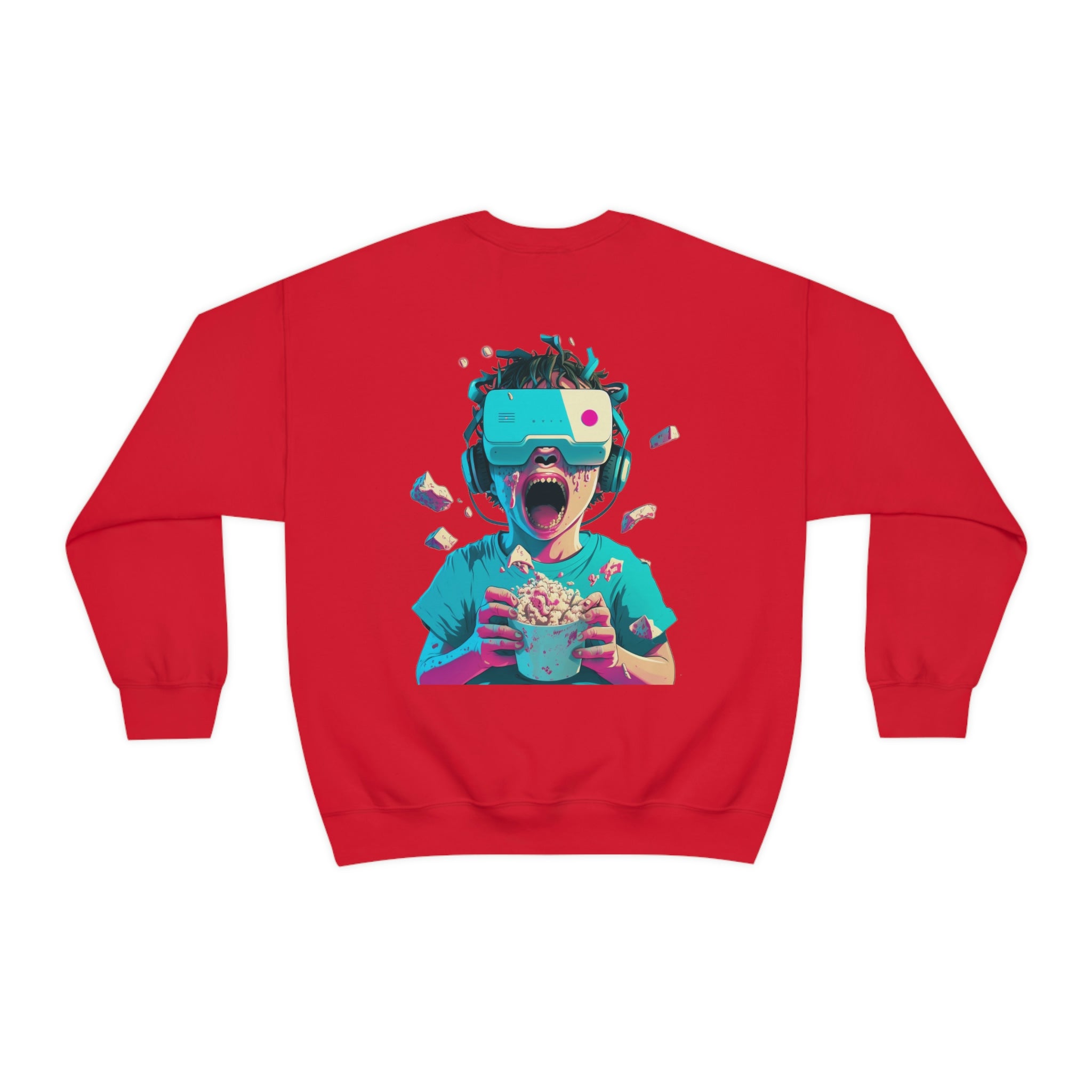 MEDIA SMIRK Crewneck Sweatshirt