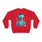 MEDIA SMIRK Crewneck Sweatshirt