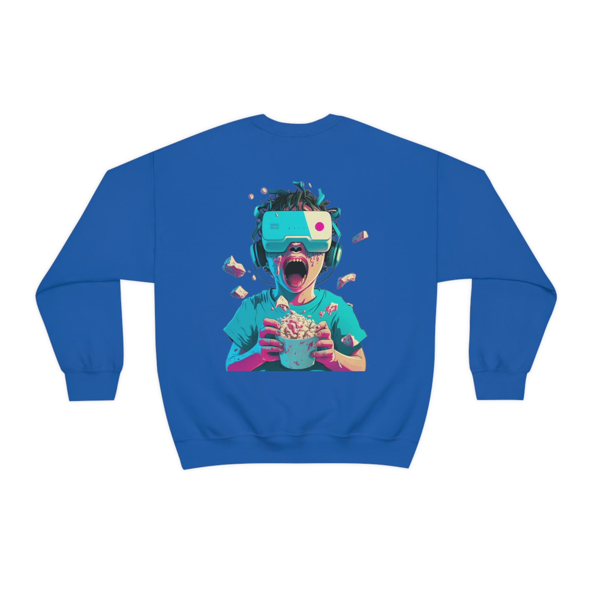 MEDIA SMIRK Crewneck Sweatshirt