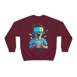 MEDIA SMIRK Crewneck Sweatshirt