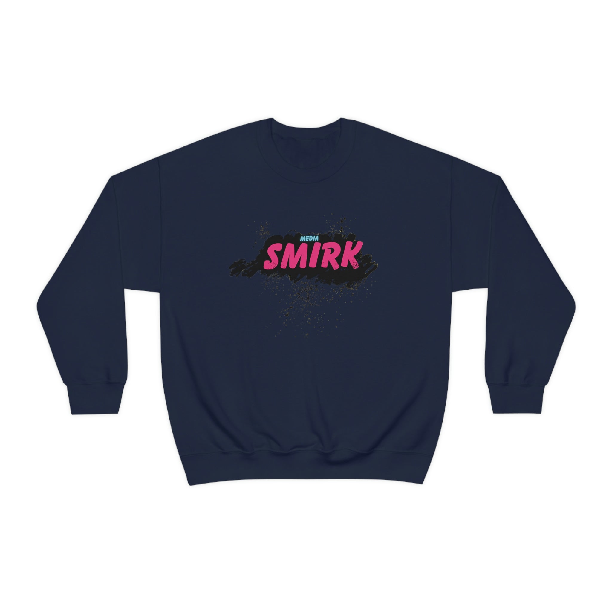 MEDIA SMIRK Crewneck Sweatshirt