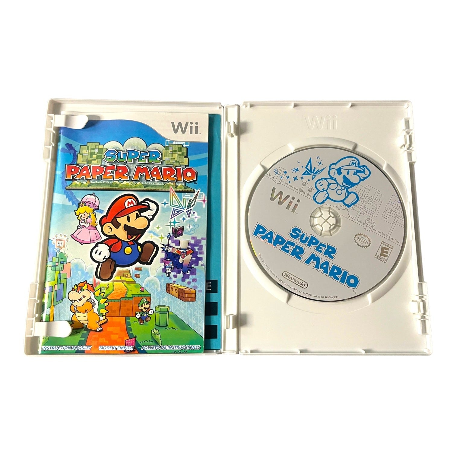 Used Super Paper Mario - Nintendo Wii (Used) 