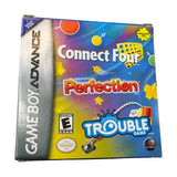 Connect Four/Trouble/Perfection GBA CIB (USED)